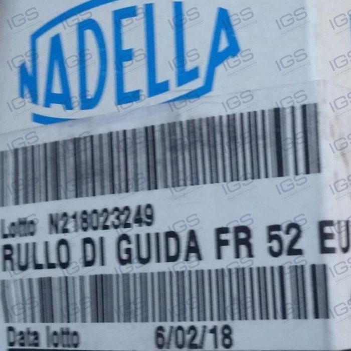 FR 22 EU Rolamento NADELLA