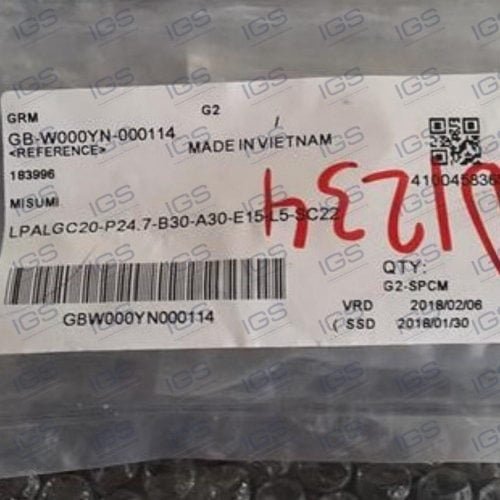LPALGC20-P24.70-B30.0-A30-E15-L5-SC22 Componente de automação MISUMI