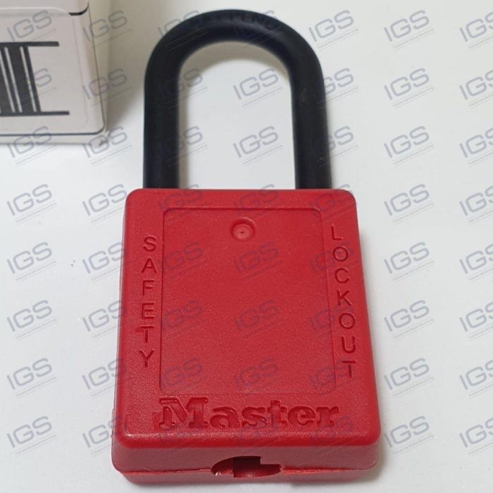 406RED SAFETY Cadeado MASTER LOCK