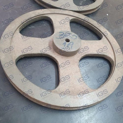 POLIA DE FERRO 1 CANAL COMP 360mm RPM