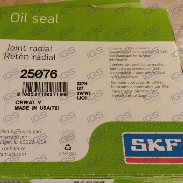 CR 25076 Retentor SKF