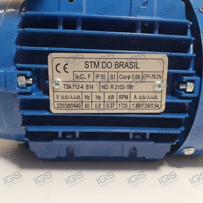 EF3 B14 220380440V 60HZ Motor STM DO BRASIL