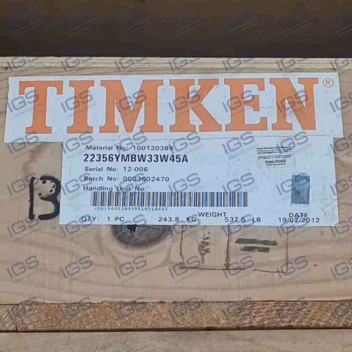 22356 YMBW33W45A Rolamento TIMKEN