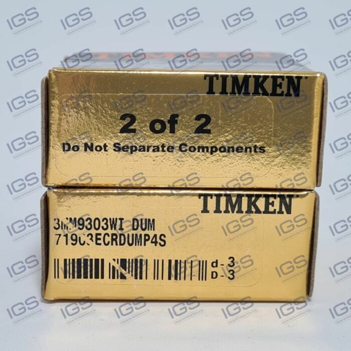 3MM9303WICRDUM Rolamento TIMKEN